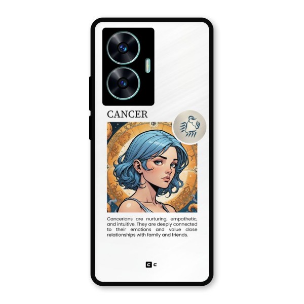 Connected Cancer Metal Back Case for Realme C55