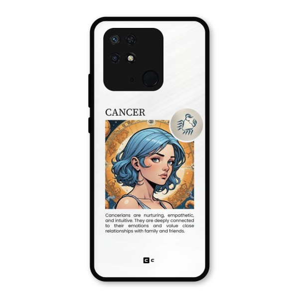 Connected Cancer Metal Back Case for Redmi 10