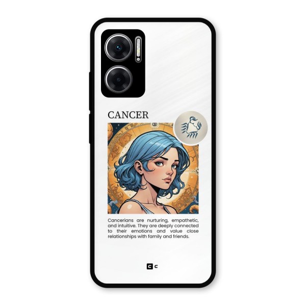 Connected Cancer Metal Back Case for Redmi 11 Prime 5G