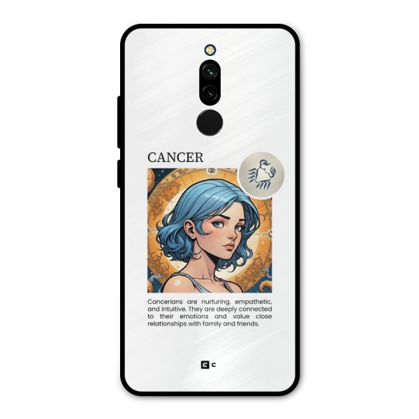 Connected Cancer Metal Back Case for Redmi 8