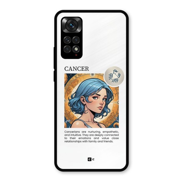 Connected Cancer Metal Back Case for Redmi Note 11