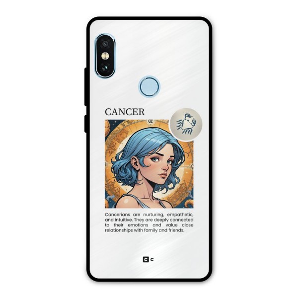 Connected Cancer Metal Back Case for Redmi Note 5 Pro