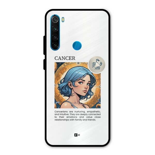 Connected Cancer Metal Back Case for Redmi Note 8