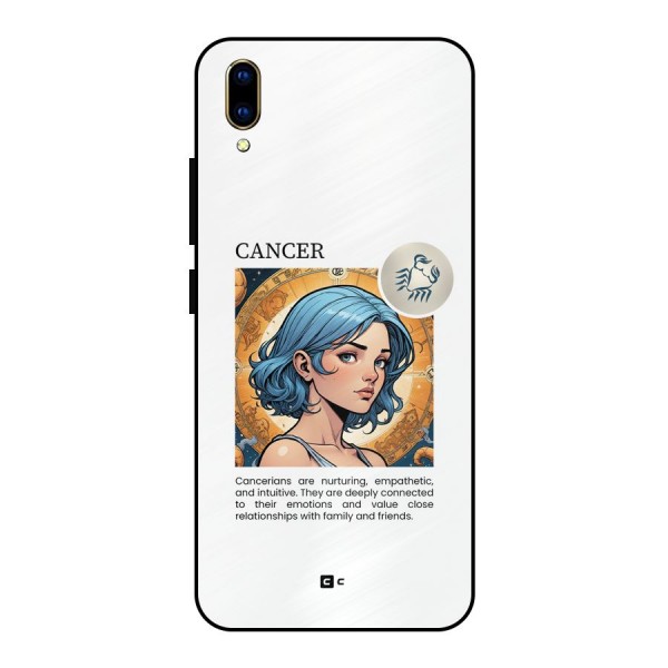 Connected Cancer Metal Back Case for Vivo V11 Pro