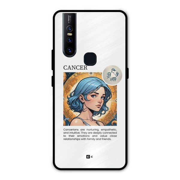 Connected Cancer Metal Back Case for Vivo V15