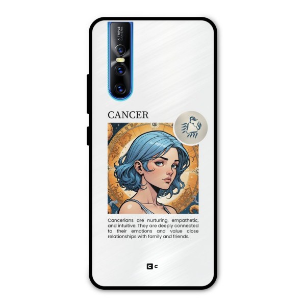 Connected Cancer Metal Back Case for Vivo V15 Pro