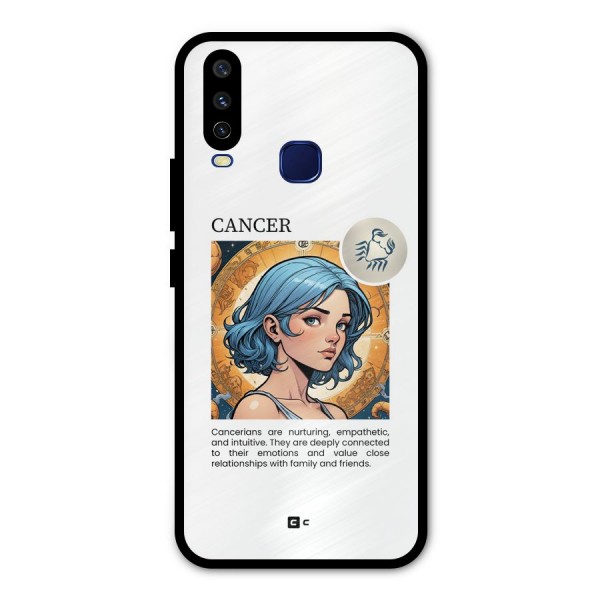 Connected Cancer Metal Back Case for Vivo V17