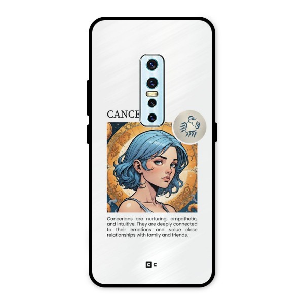 Connected Cancer Metal Back Case for Vivo V17 Pro