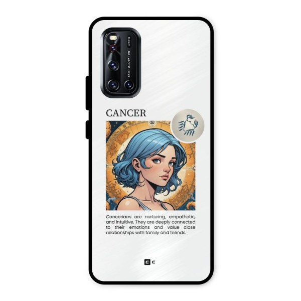 Connected Cancer Metal Back Case for Vivo V19