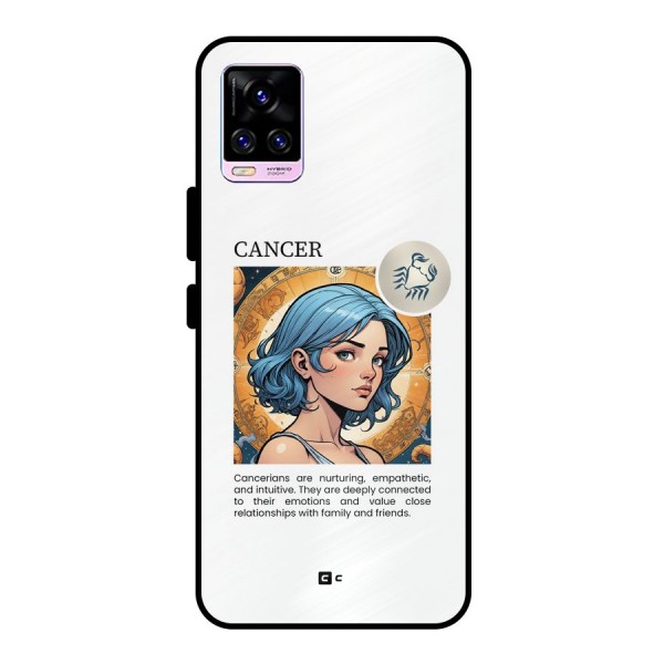 Connected Cancer Metal Back Case for Vivo V20 Pro