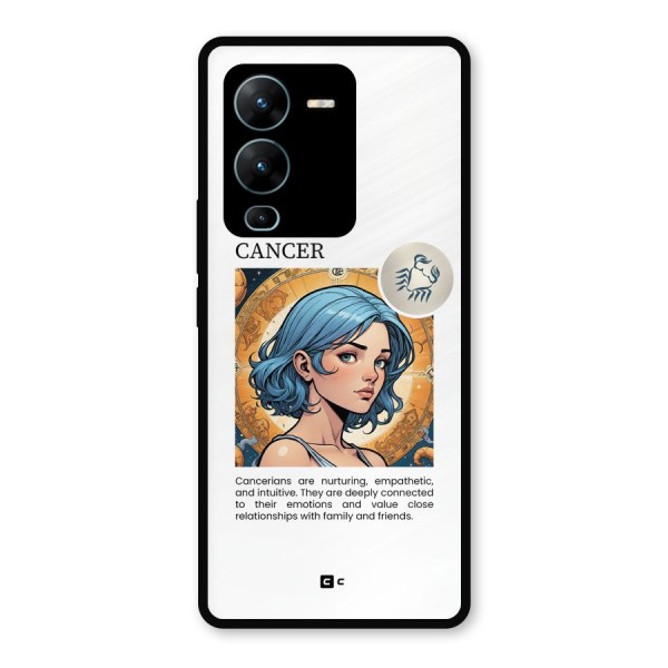 Connected Cancer Metal Back Case for Vivo V25 Pro