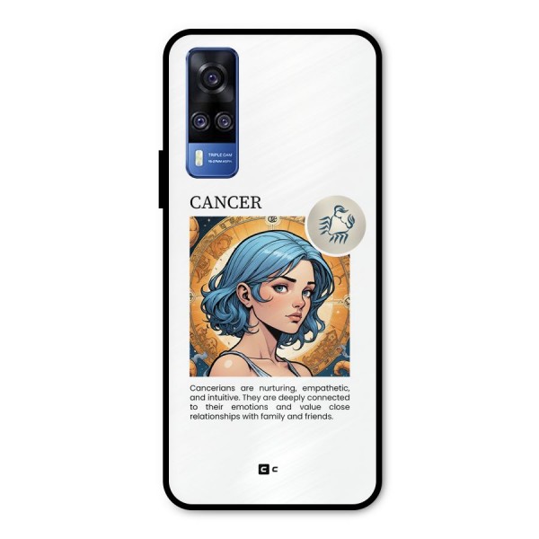 Connected Cancer Metal Back Case for Vivo Y31