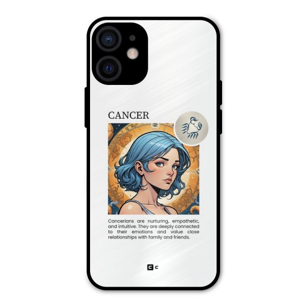 Connected Cancer Metal Back Case for iPhone 12 Mini