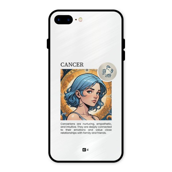 Connected Cancer Metal Back Case for iPhone 8 Plus