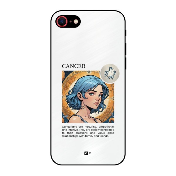 Connected Cancer Metal Back Case for iPhone SE 2020