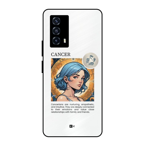 Connected Cancer Metal Back Case for iQOO Z5