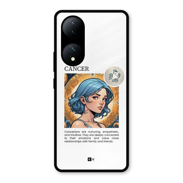 Connected Cancer Metal Back Case for iQOO Z7