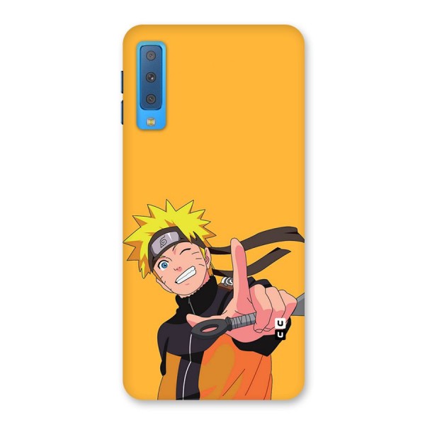 Cool Aesthetic Naruto Back Case for Galaxy A7 (2018)