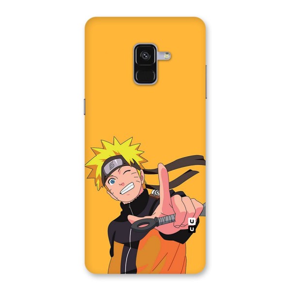 Cool Aesthetic Naruto Back Case for Galaxy A8 Plus