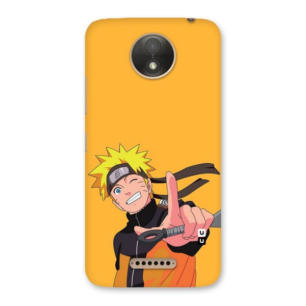 Cool Aesthetic Naruto Back Case for Moto C Plus