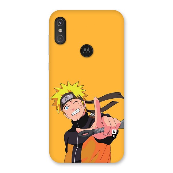 Cool Aesthetic Naruto Back Case for Motorola One Power