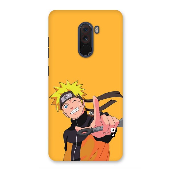 Cool Aesthetic Naruto Back Case for Poco F1