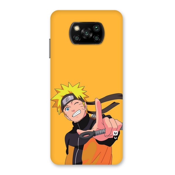 Cool Aesthetic Naruto Back Case for Poco X3