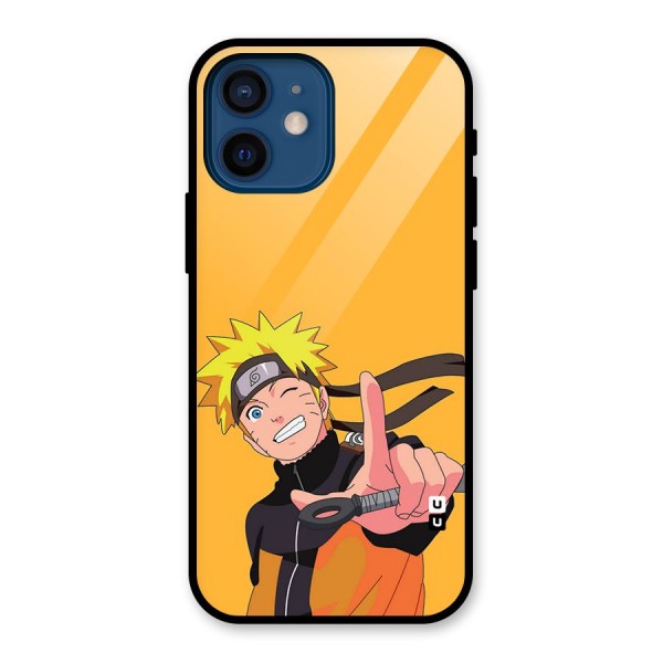 Cool Aesthetic Naruto Glass Back Case for iPhone 12 Mini