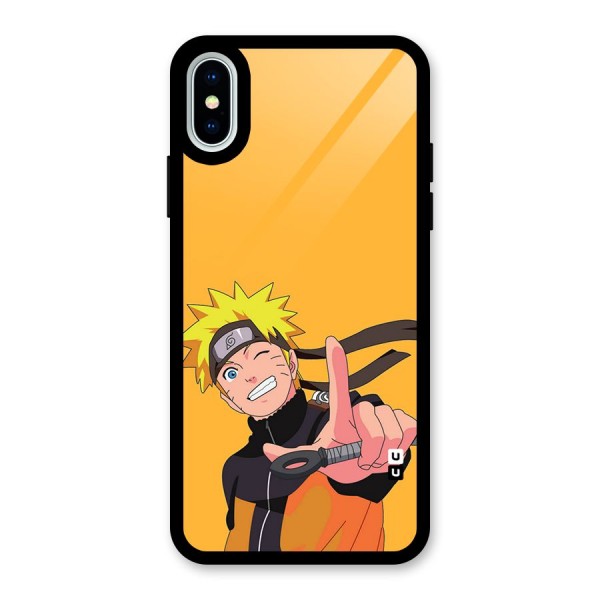 Cool Aesthetic Naruto Glass Back Case for iPhone X