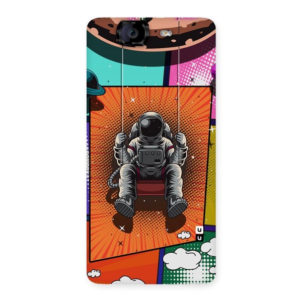 Cool Astraunaut Comic Swing Back Case for Canvas Knight A350