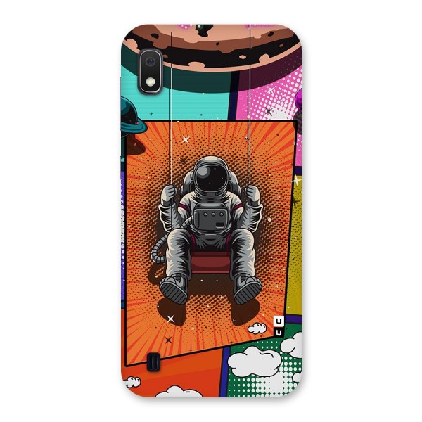 Cool Astraunaut Comic Swing Back Case for Galaxy A10