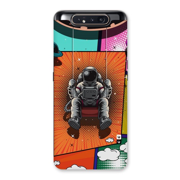 Cool Astraunaut Comic Swing Back Case for Galaxy A80