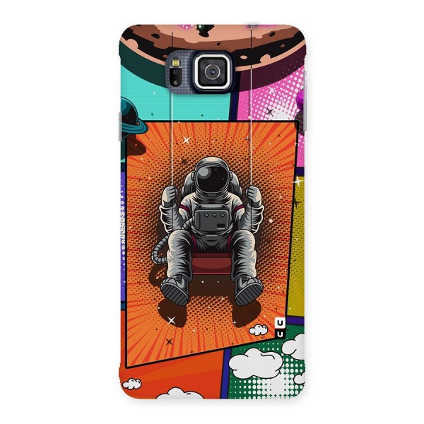 Cool Astraunaut Comic Swing Back Case for Galaxy Alpha