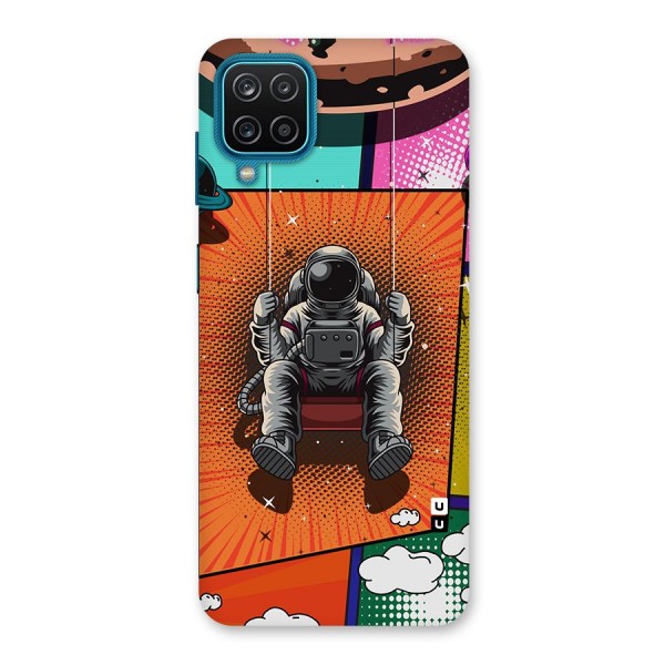 Cool Astraunaut Comic Swing Back Case for Galaxy F12