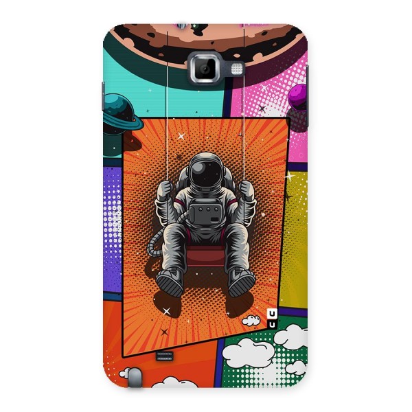 Cool Astraunaut Comic Swing Back Case for Galaxy Note