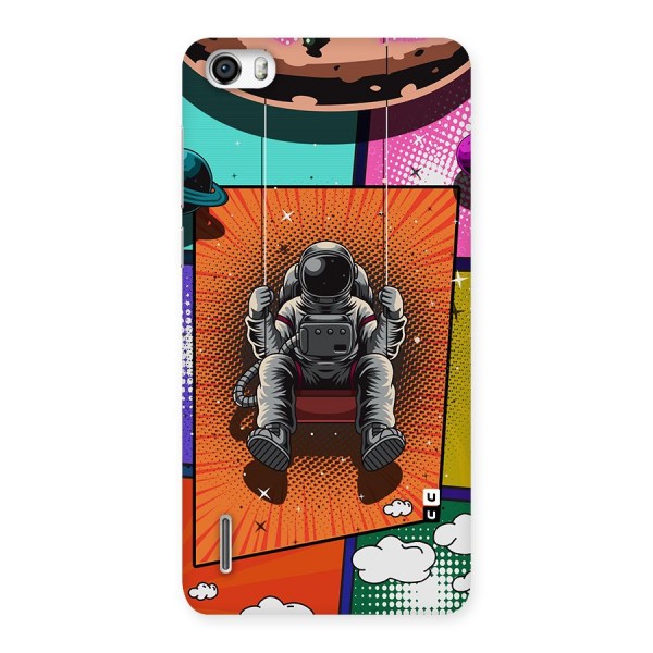 Cool Astraunaut Comic Swing Back Case for Honor 6