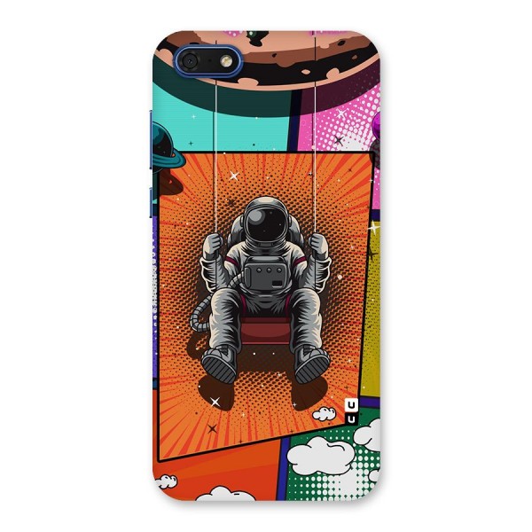 Cool Astraunaut Comic Swing Back Case for Honor 7s