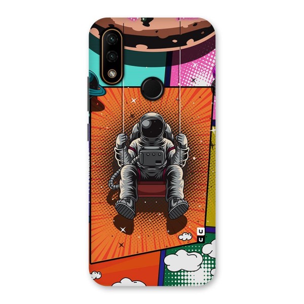 Cool Astraunaut Comic Swing Back Case for Lenovo A6 Note