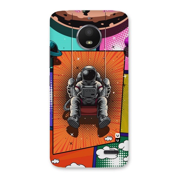 Cool Astraunaut Comic Swing Back Case for Moto E4