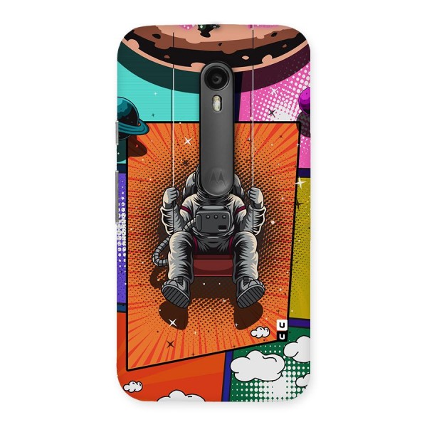 Cool Astraunaut Comic Swing Back Case for Moto G3