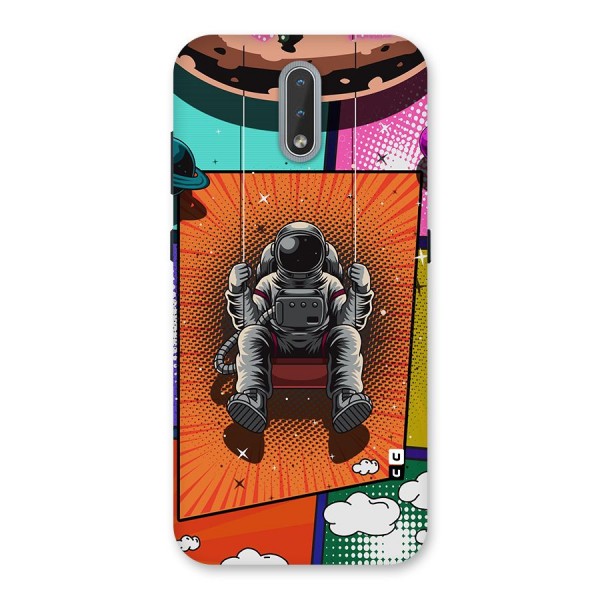 Cool Astraunaut Comic Swing Back Case for Nokia 2.3