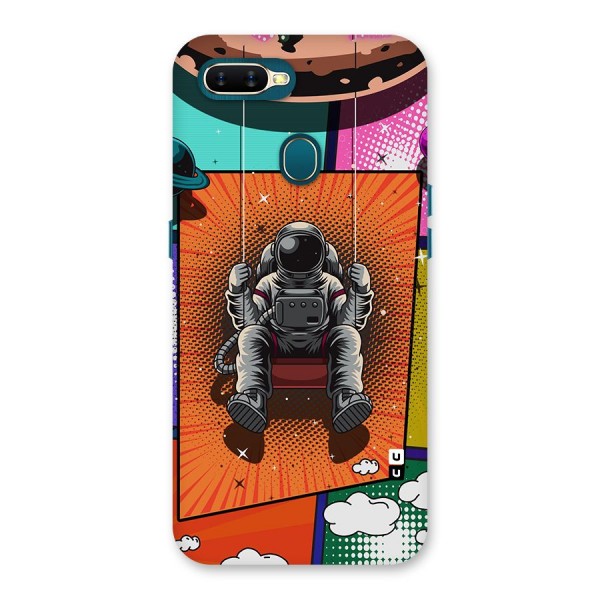 Cool Astraunaut Comic Swing Back Case for Oppo A12