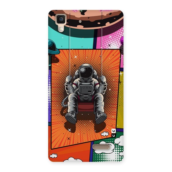 Cool Astraunaut Comic Swing Back Case for Oppo R7