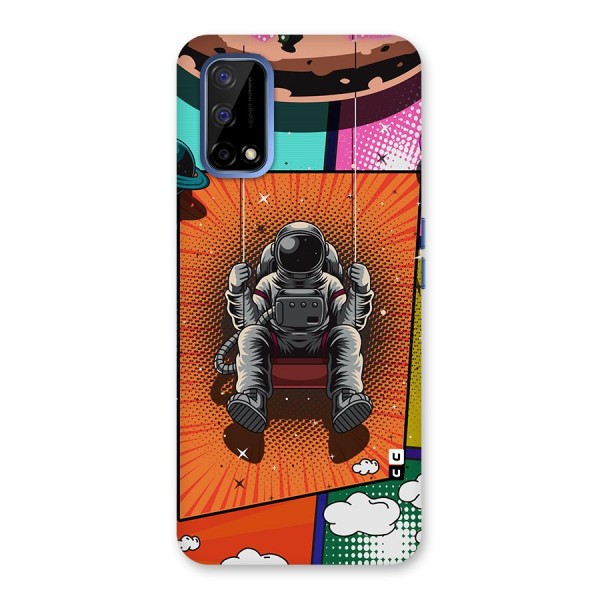 Cool Astraunaut Comic Swing Back Case for Realme Narzo 30 Pro