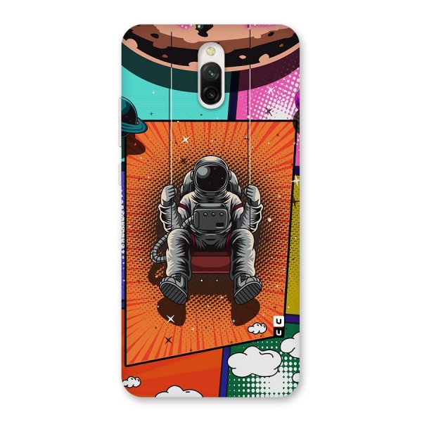 Cool Astraunaut Comic Swing Back Case for Redmi 8A Dual