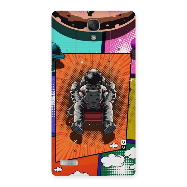 Cool Astraunaut Comic Swing Back Case for Redmi Note