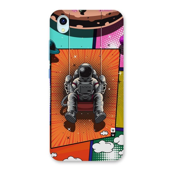 Cool Astraunaut Comic Swing Back Case for Vivo Y1s