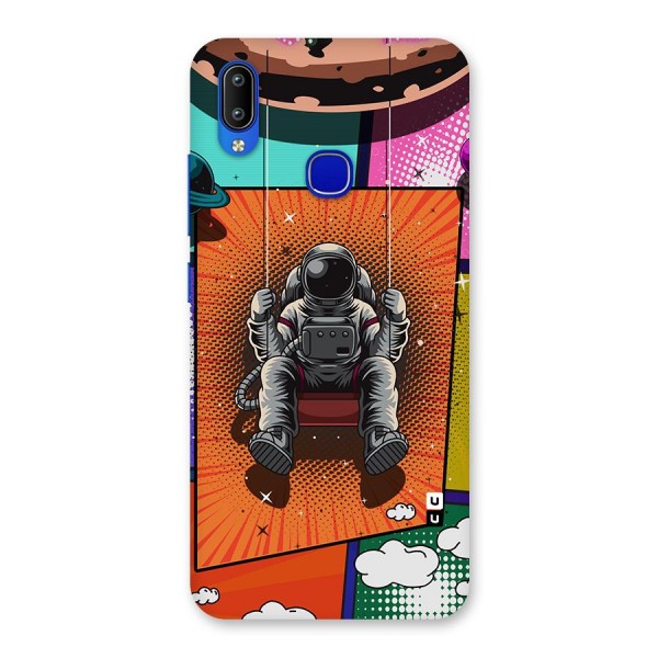 Cool Astraunaut Comic Swing Back Case for Vivo Y91