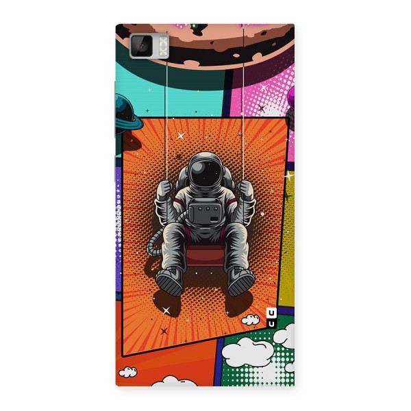 Cool Astraunaut Comic Swing Back Case for Xiaomi Mi3