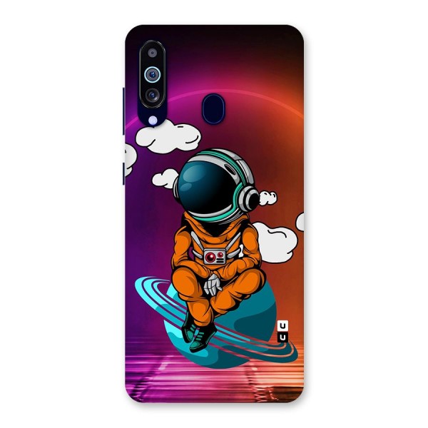 Cool Astraunaut Relaxing Back Case for Galaxy A60